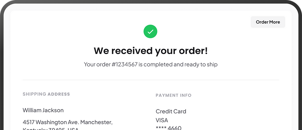 e-commerce Order
