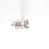 Thumbnail: 9ct White Gold Lab Created Diamond Earrings