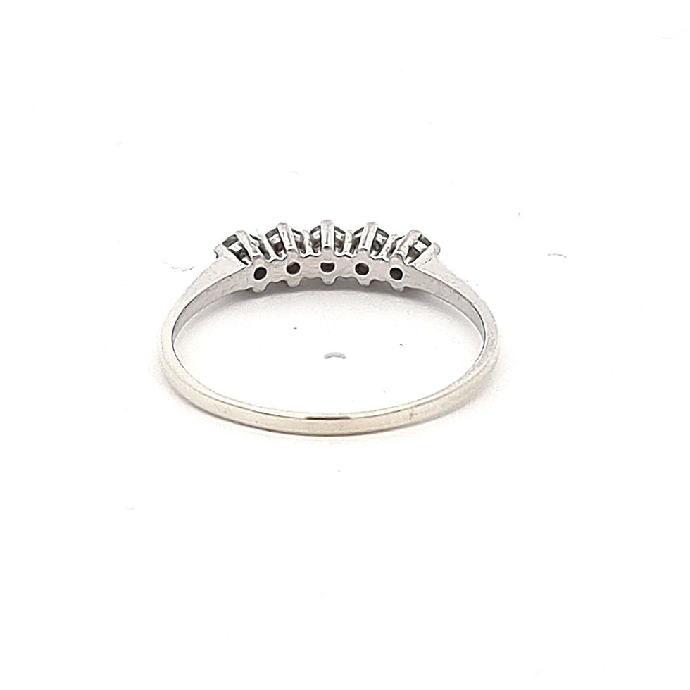 Thumbnail: 9ct White Gold Diamond Ring