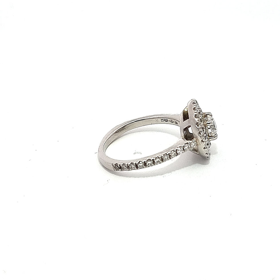 Thumbnail: Platinum Diamond Ring