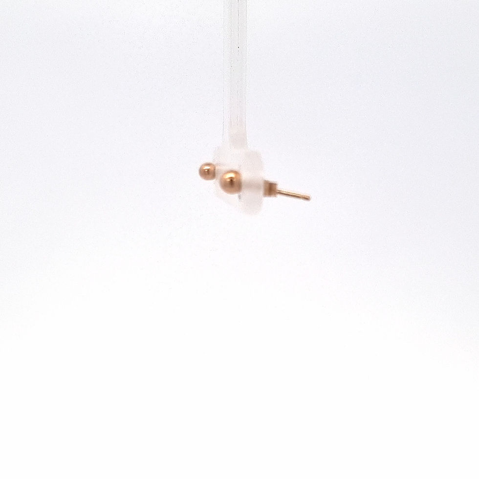 Thumbnail: 9ct Yellow Gold Small Stud Earrings