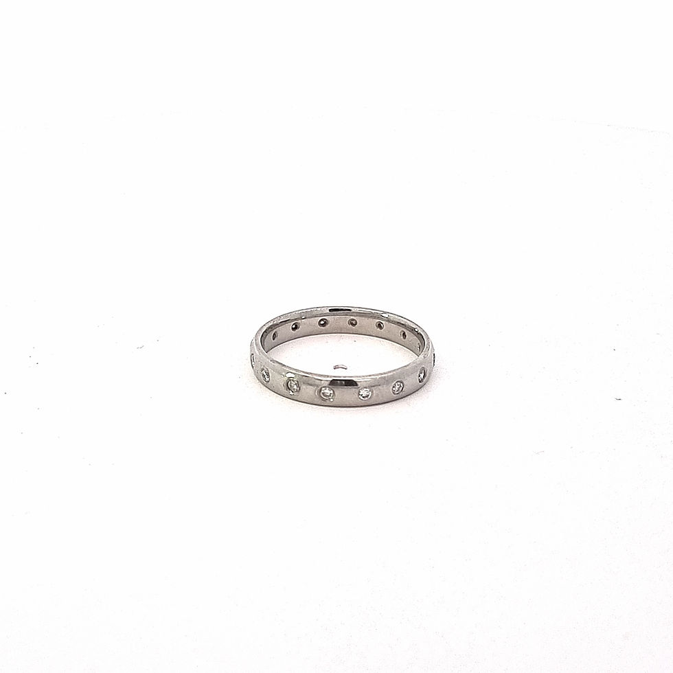 Thumbnail: Platinum Full Eternity Diamond Ring