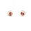 Thumbnail: 9ct Rose Gold Diamond Earrings