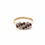 Thumbnail: 9ct Yellow Gold Ruby & Cubic Zirconia Ring