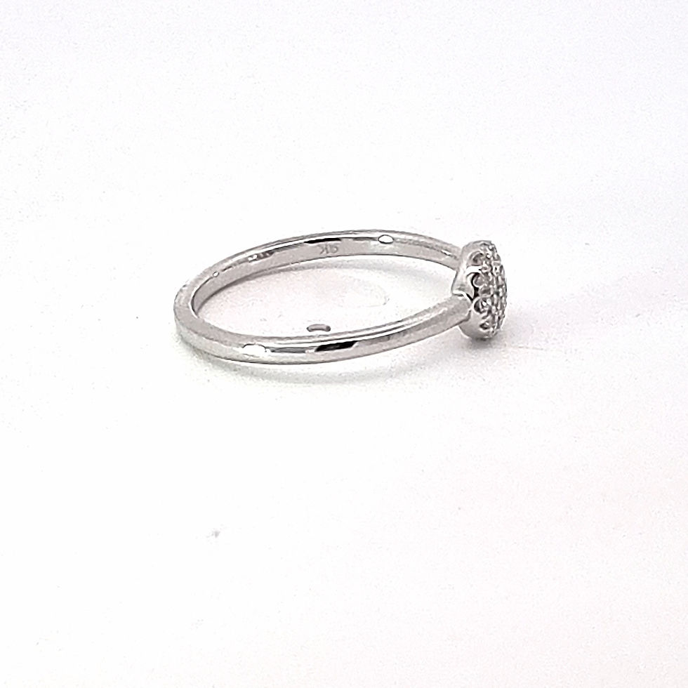 Thumbnail: 9ct White Gold  Diamond Ring