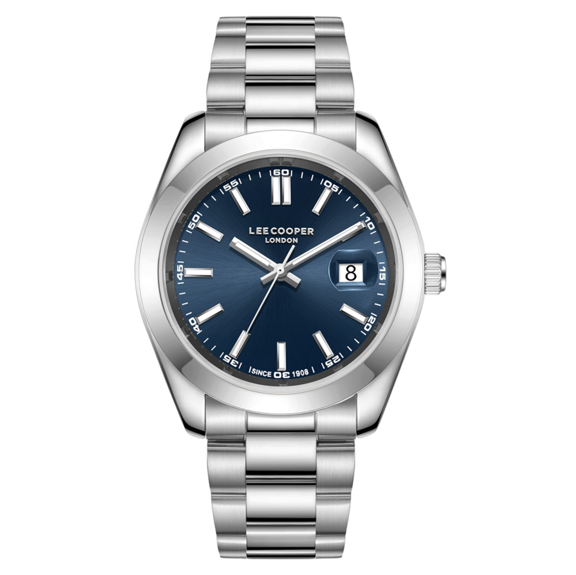 Gents Lee Cooper Classic Bracelet Watch - Navy