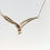Thumbnail: 9ct Yellow Gold Diamond  Herringbone Pendant