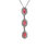 Thumbnail: 18ct White Gold Ruby & Diamond Pendant