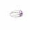 Thumbnail: 9ct White Gold Amethyst & Diamond Ring