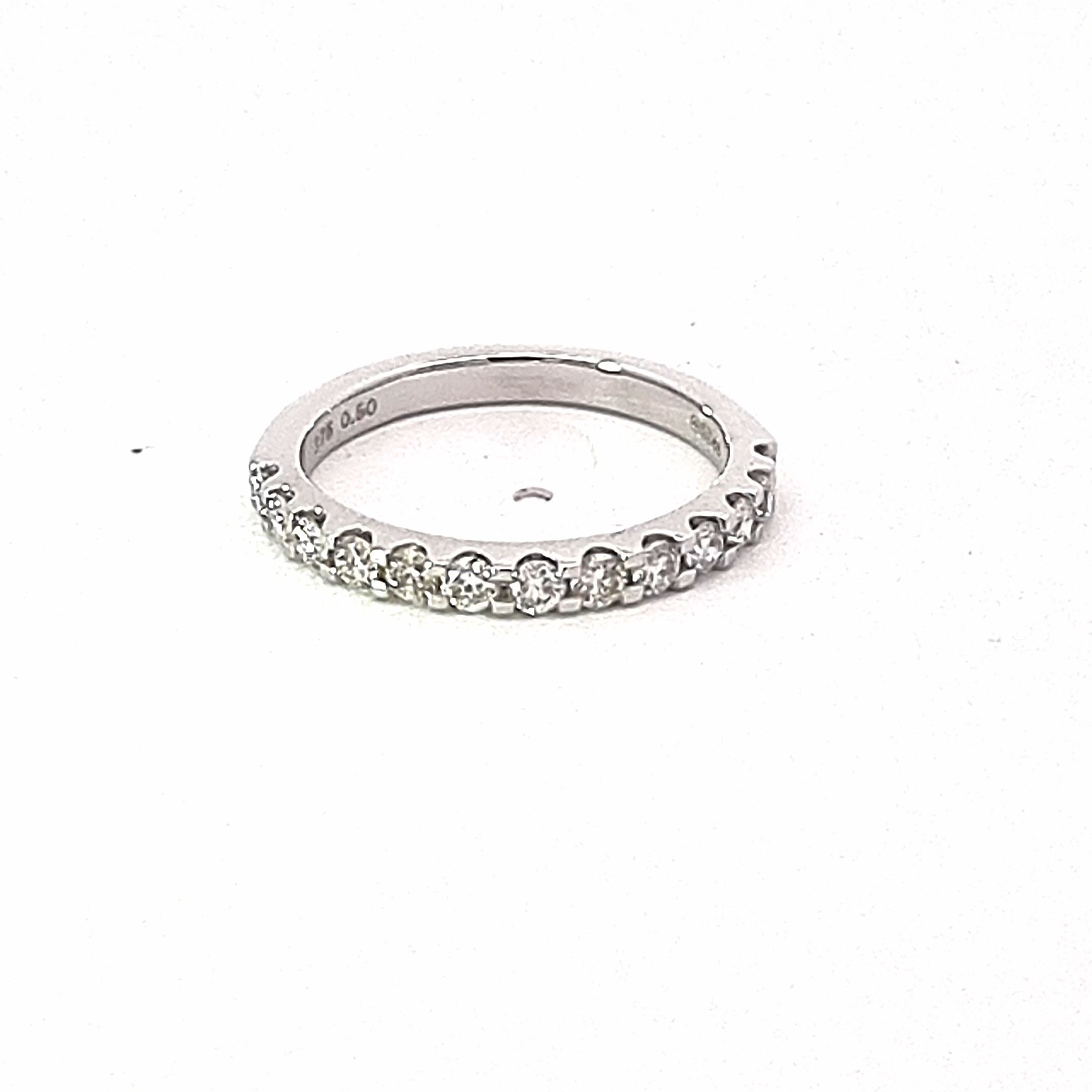 9ct White Gold Diamond Eternity Ring