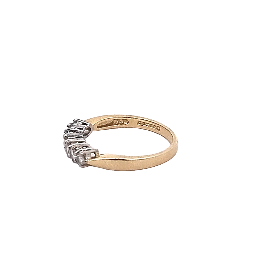 Thumbnail: 18ct Yellow Gold Diamond Ring