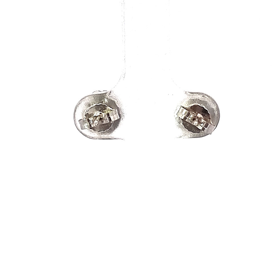 Thumbnail: 9ct White Gold Diamond Earrings