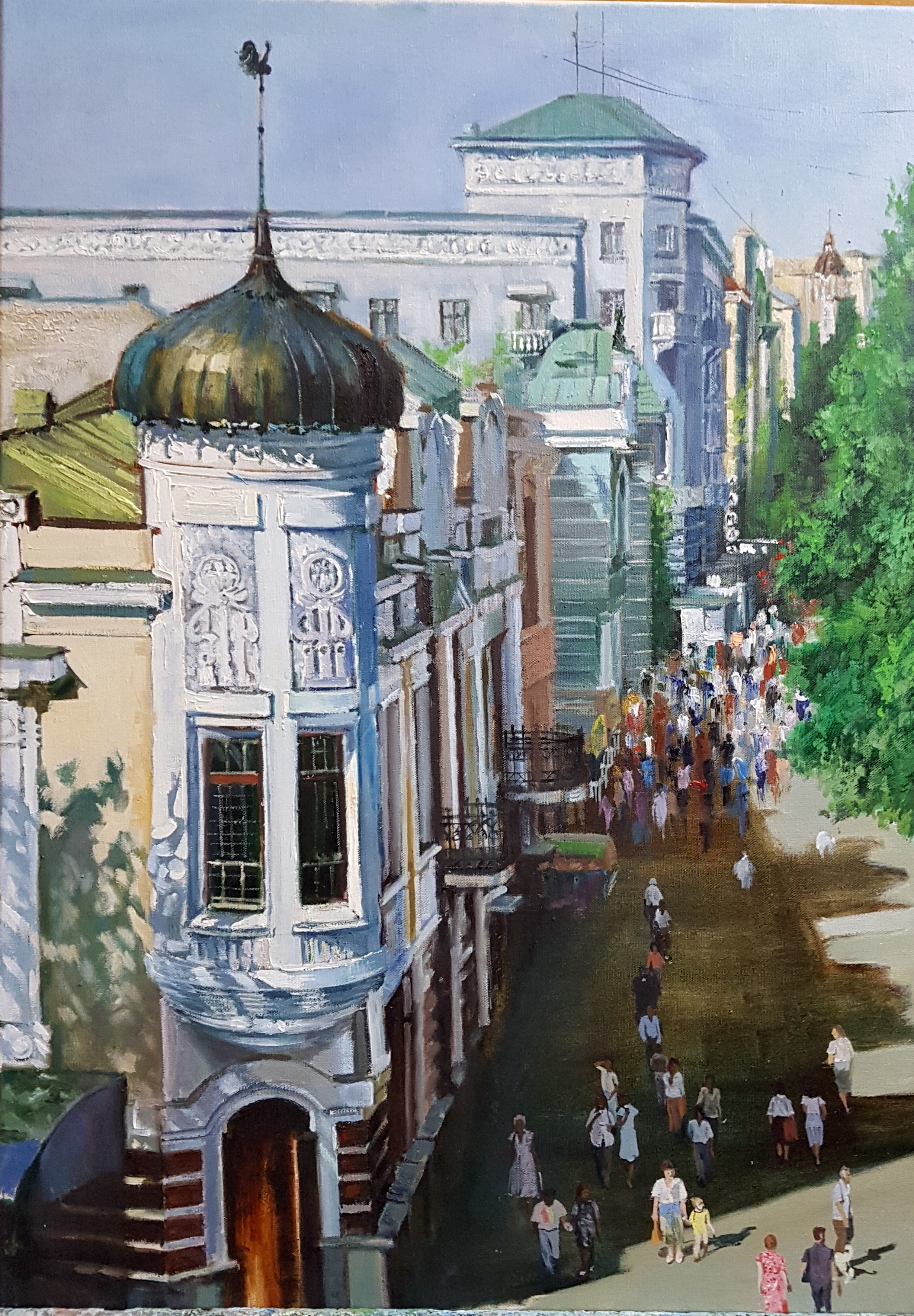Вид на М.-Амурского 50 х 70 - 15 000