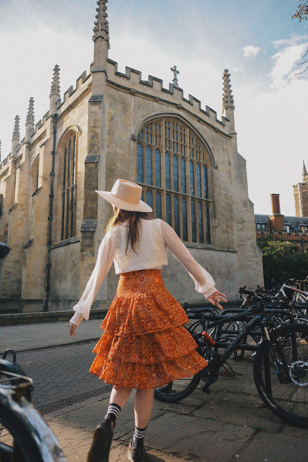 Zeste d' Orange Layer Skirt