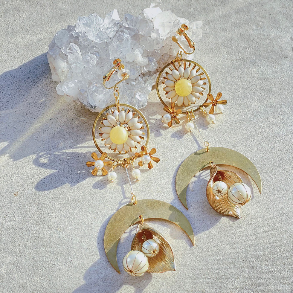 Thumbnail: [s.siren] Moon Light Earrings