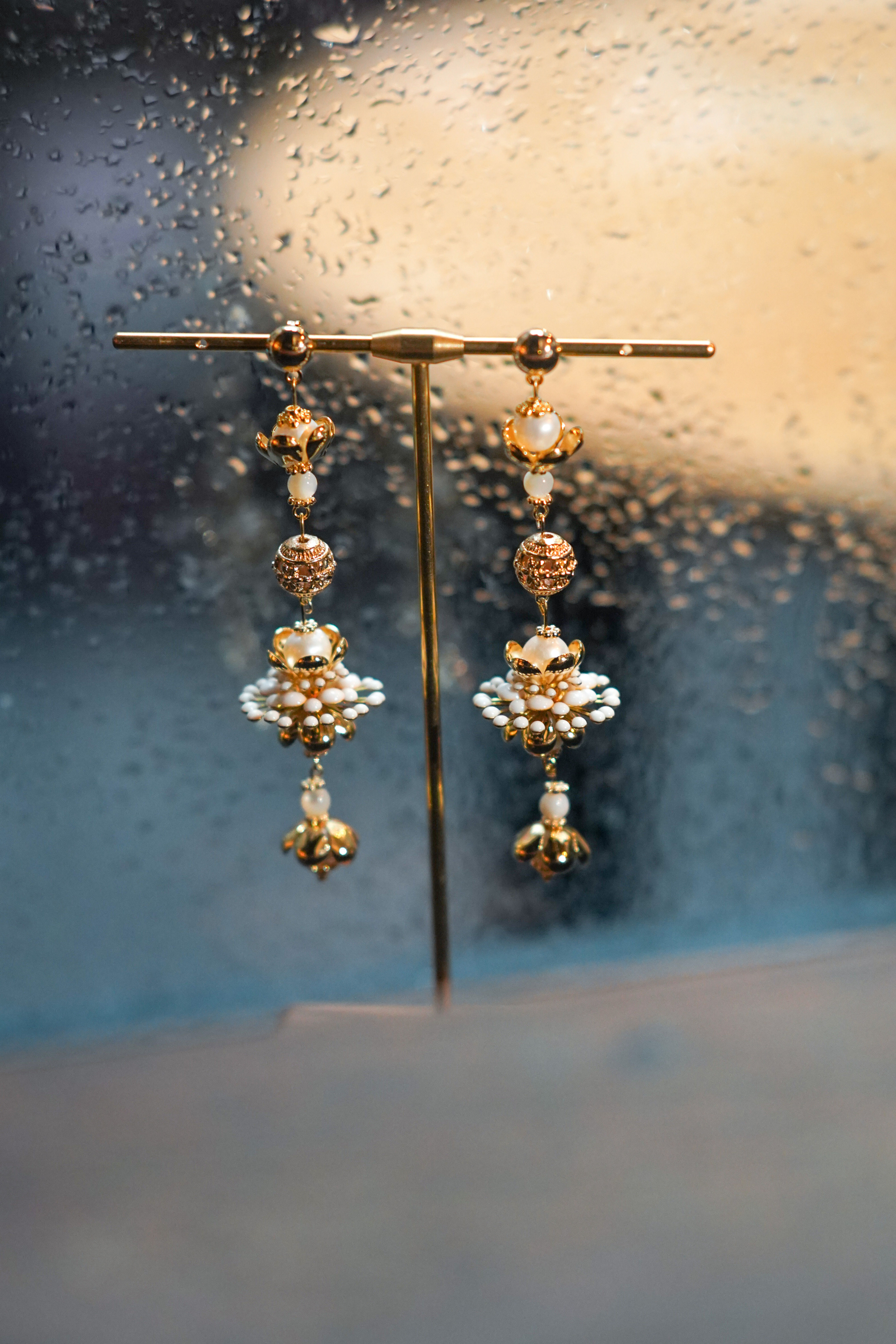 [s.siren] Celestial Drop Earrings