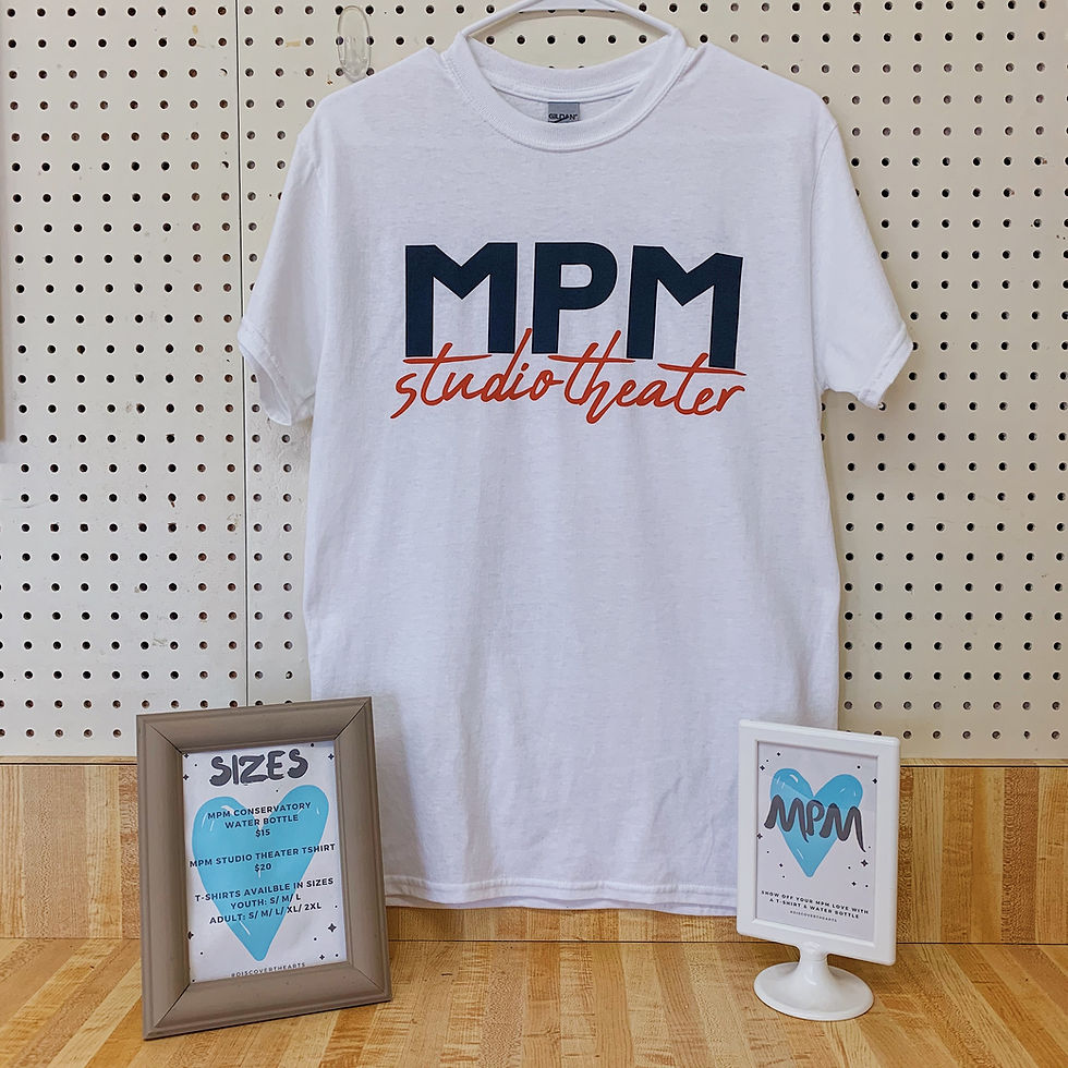 Thumbnail: Support Theatre with our MPM Studio Theater T-shirt