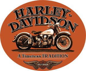 H-D Timeless Tin Sign