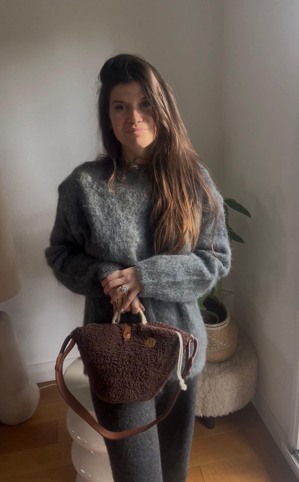 Miniature : Sac à main Peluche chocolat