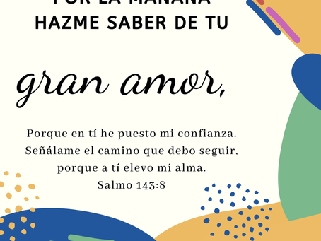 Por la mañana hazme saber