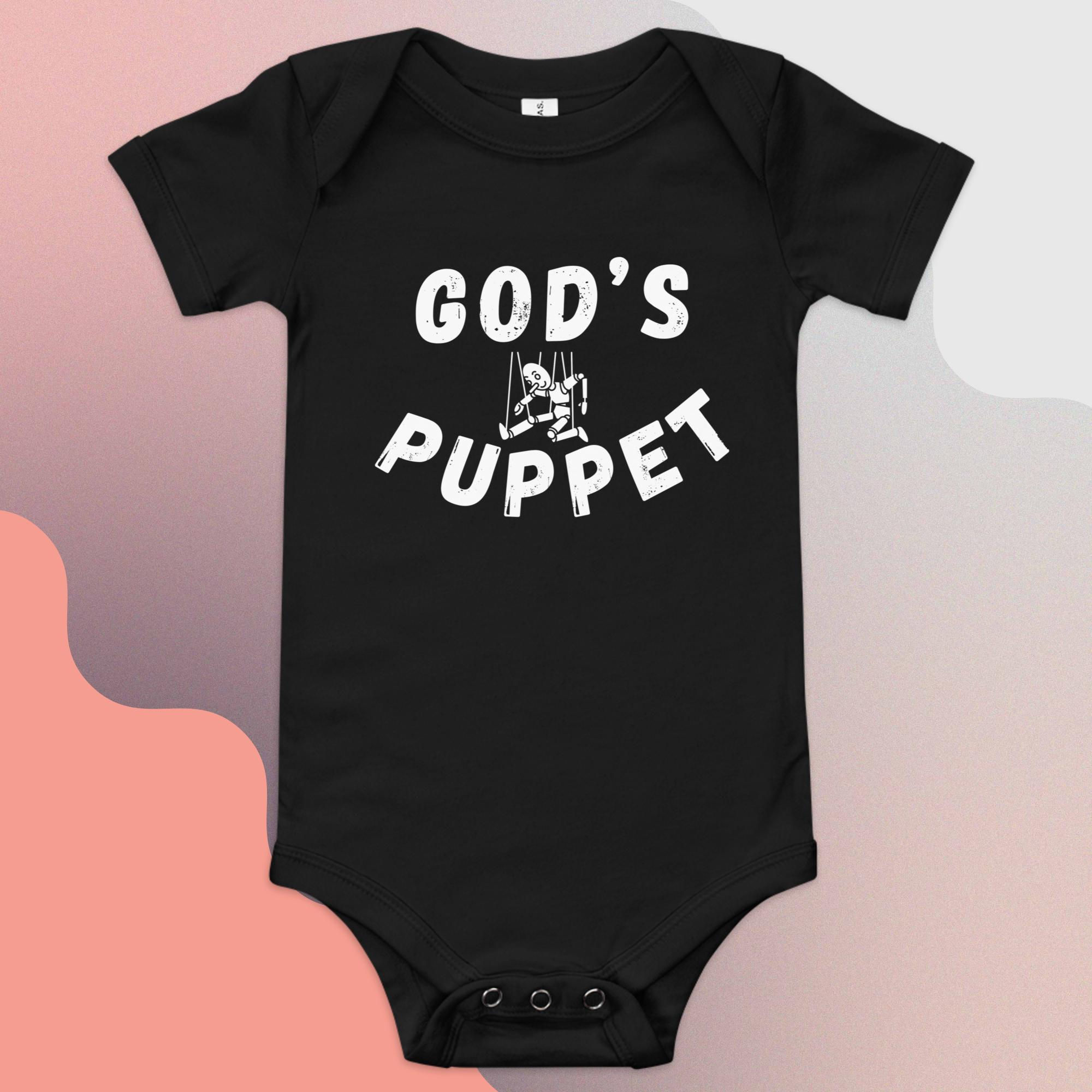 God’s Puppet Onesie Baby short sleeve