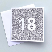 18 birthday card