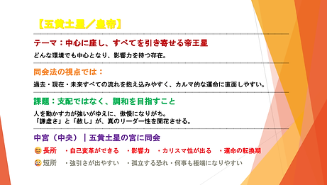 五黄土星と同会