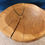 Miniatura: Stolik kawowy 78x67cm plaster drewna loft