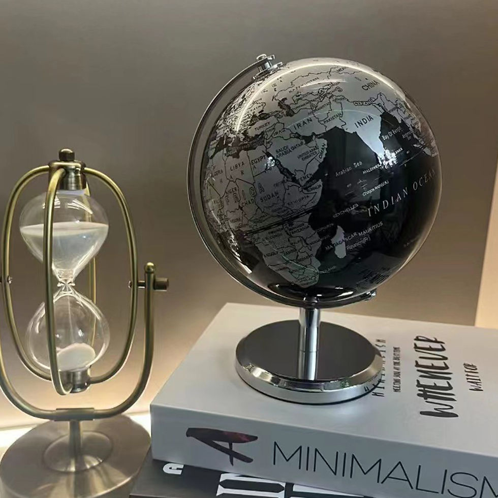 Miniatura: Globo Terrestre Decorativo e Educativo