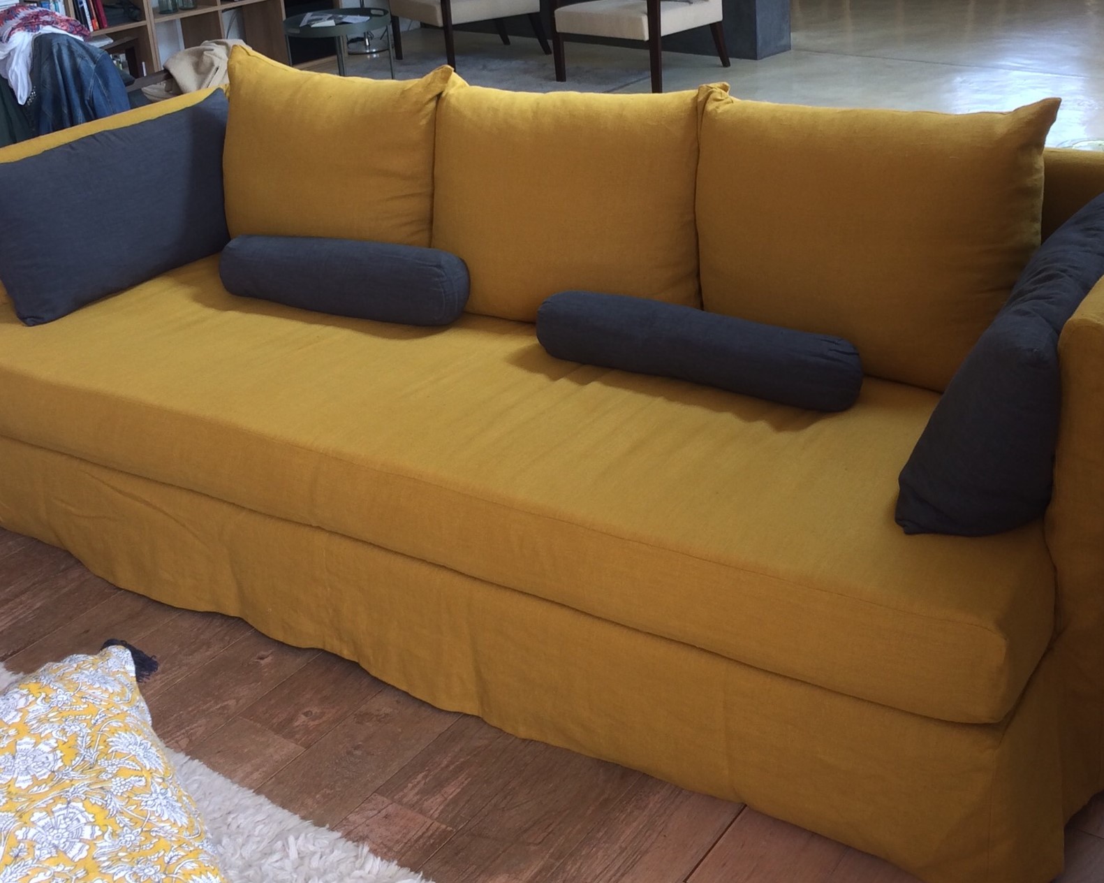 housse de canapé sur mesure
