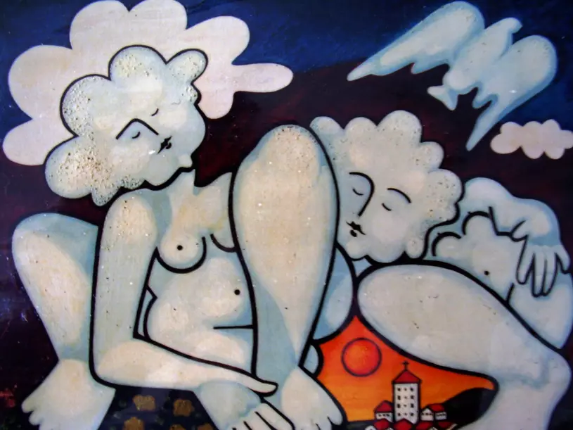 "Sentirse nube". Año 1978.