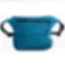 Riñonera bandolera azul petróleo entera