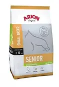 Arion Original Senior Small Breed es un alimento seco completo sin gluten para perros senior de razas pequeñas. Su especial fórmula contribuye a mantener una buena función cardíaca y la movilidad de las articulaciones, para así mejorar significativamente la vitalidad y la calidad de vida de los perros mayores.