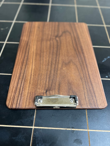 Walnut Clipboard | Sean Mohsen Woodwork