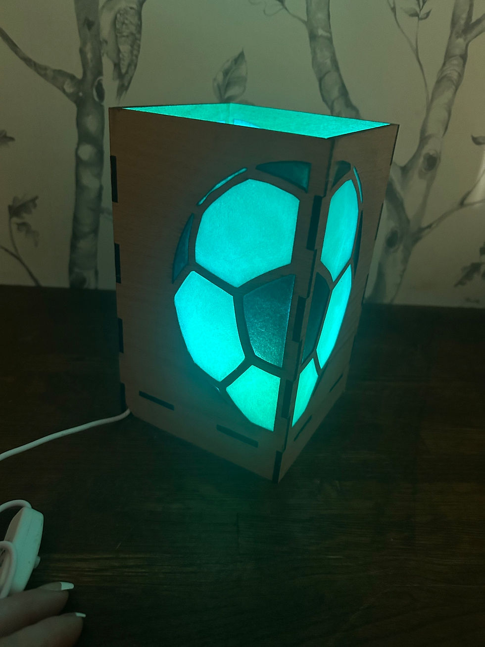 Thumbnail: Laser cut resin lamp