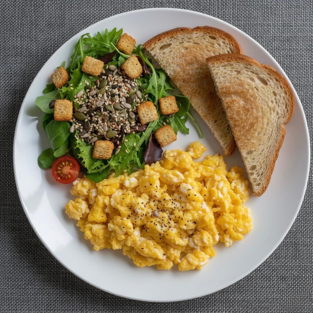 Arranged Food and Objects