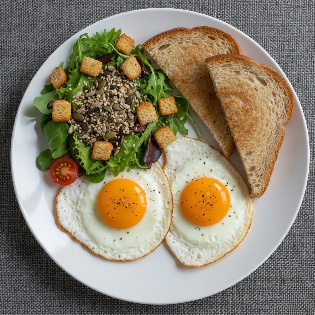 Arranged Food and Objects