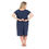 Thumbnail: 3 in 1 Universal Labor, Delivery Gown (Navy Heather)