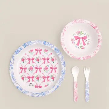 Thumbnail: Itzy Bistro- 4 Piece Dining Set-Ribbons&Bows