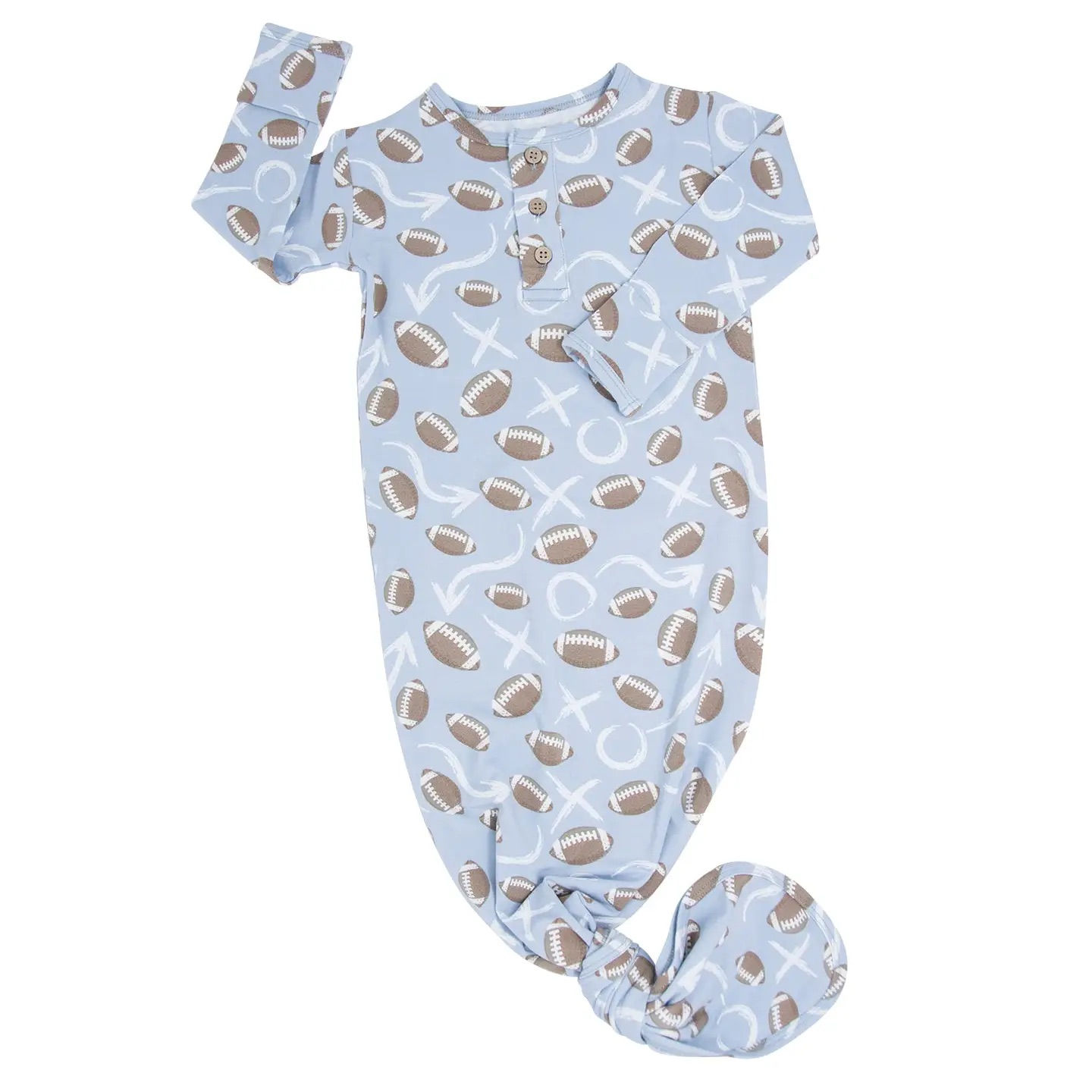 Knotted Gown-Bamboo Football