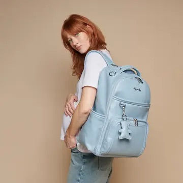 Thumbnail: *New* Teddy Blue Boss Plus™ Backpack Diaper Bag