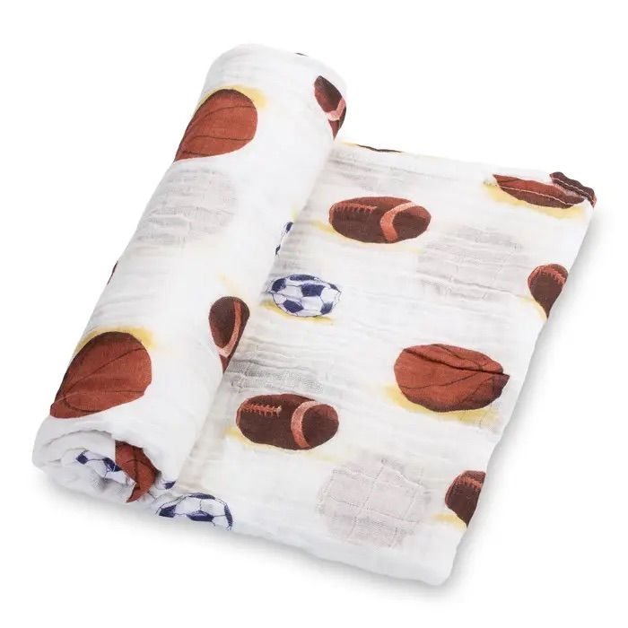 Thumbnail: Themed Muslin Baby Swaddles