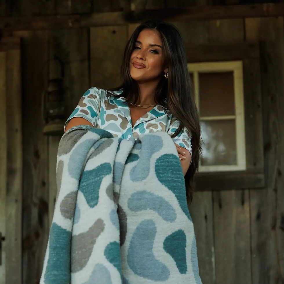 Thumbnail: Camo Throw Blanket