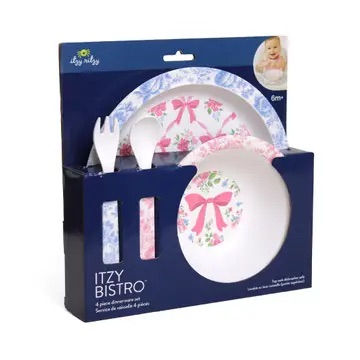 Thumbnail: Itzy Bistro- 4 Piece Dining Set-Ribbons&Bows