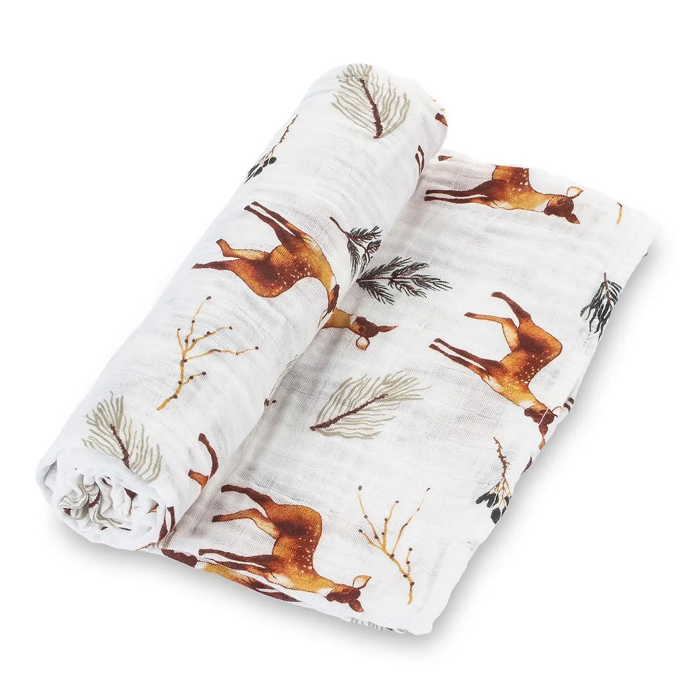 Thumbnail: Themed Muslin Baby Swaddles