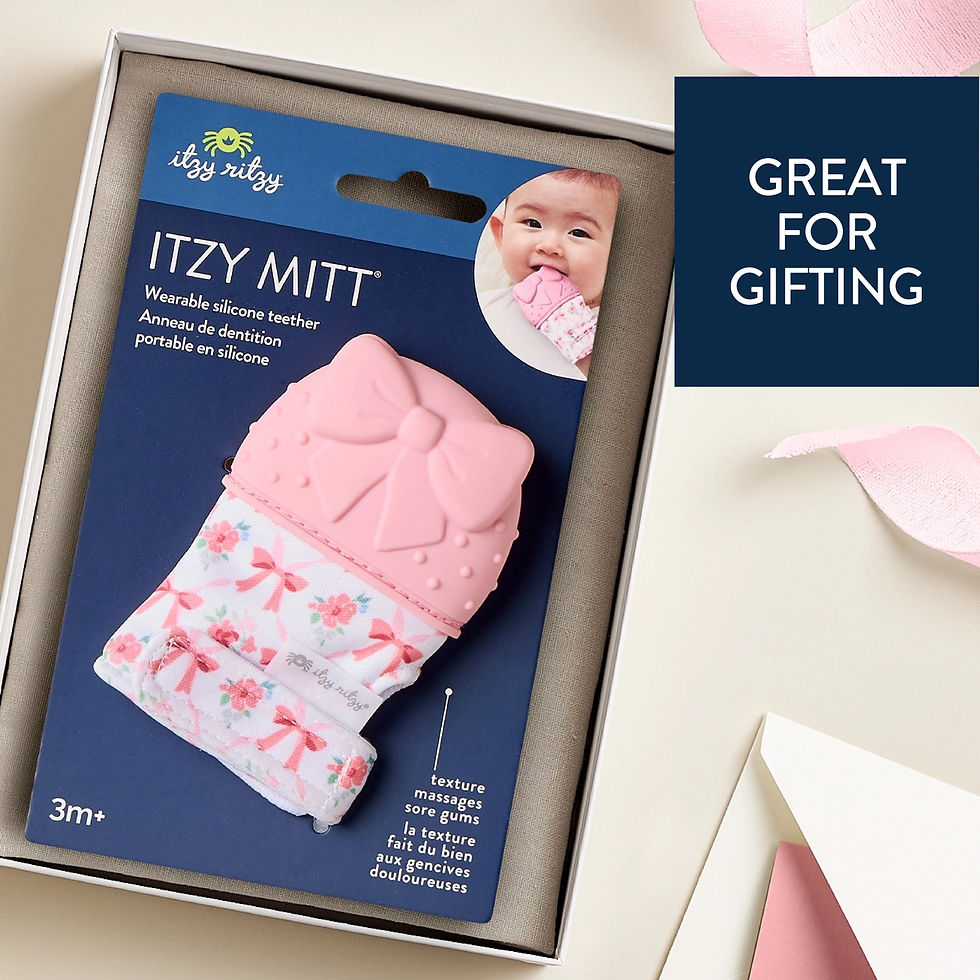 Thumbnail: Itzy Mitt Silicone Teething Mitt