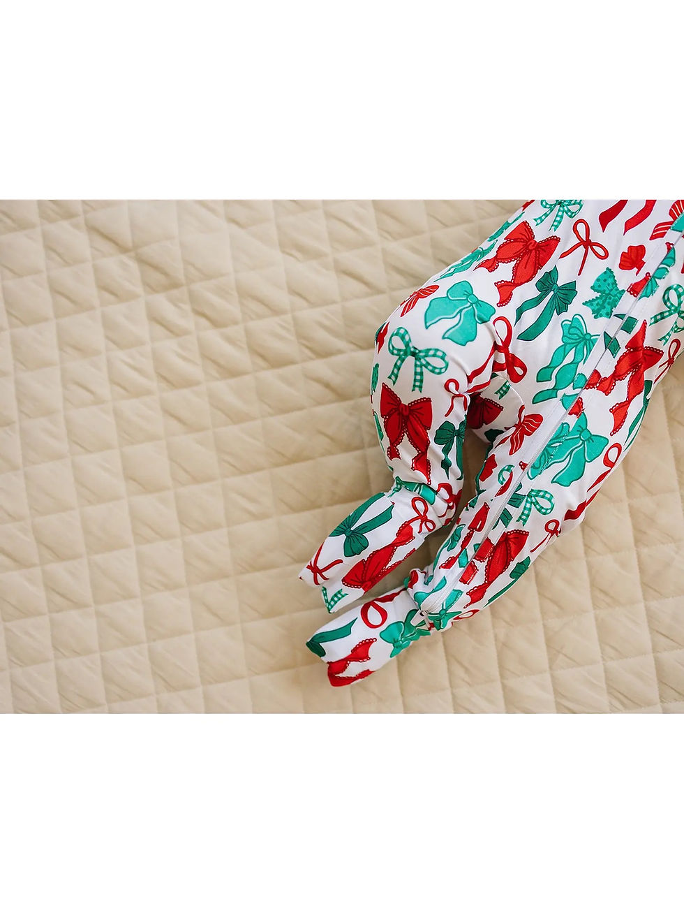 Thumbnail: Bamboo Zip Romper | Merry Bows