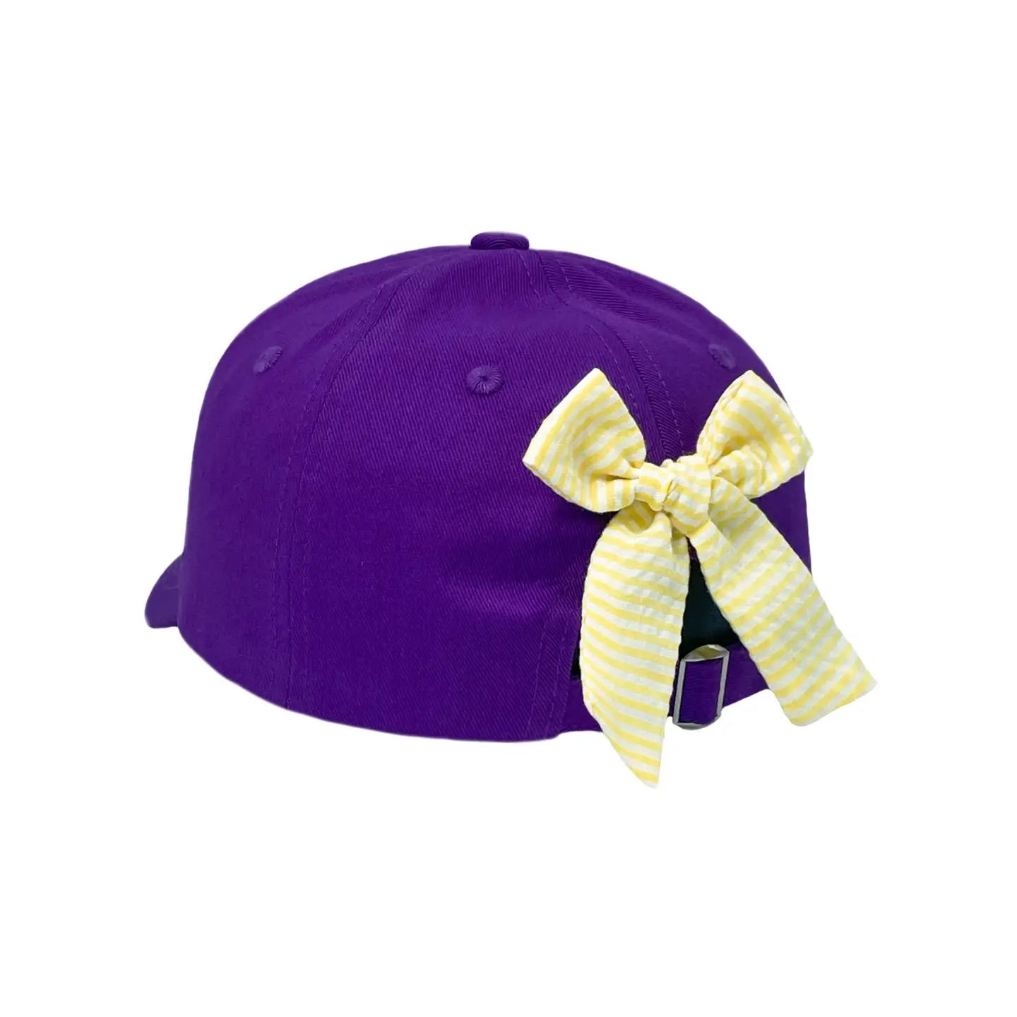 LSU Hat With Bow 0-2Yr