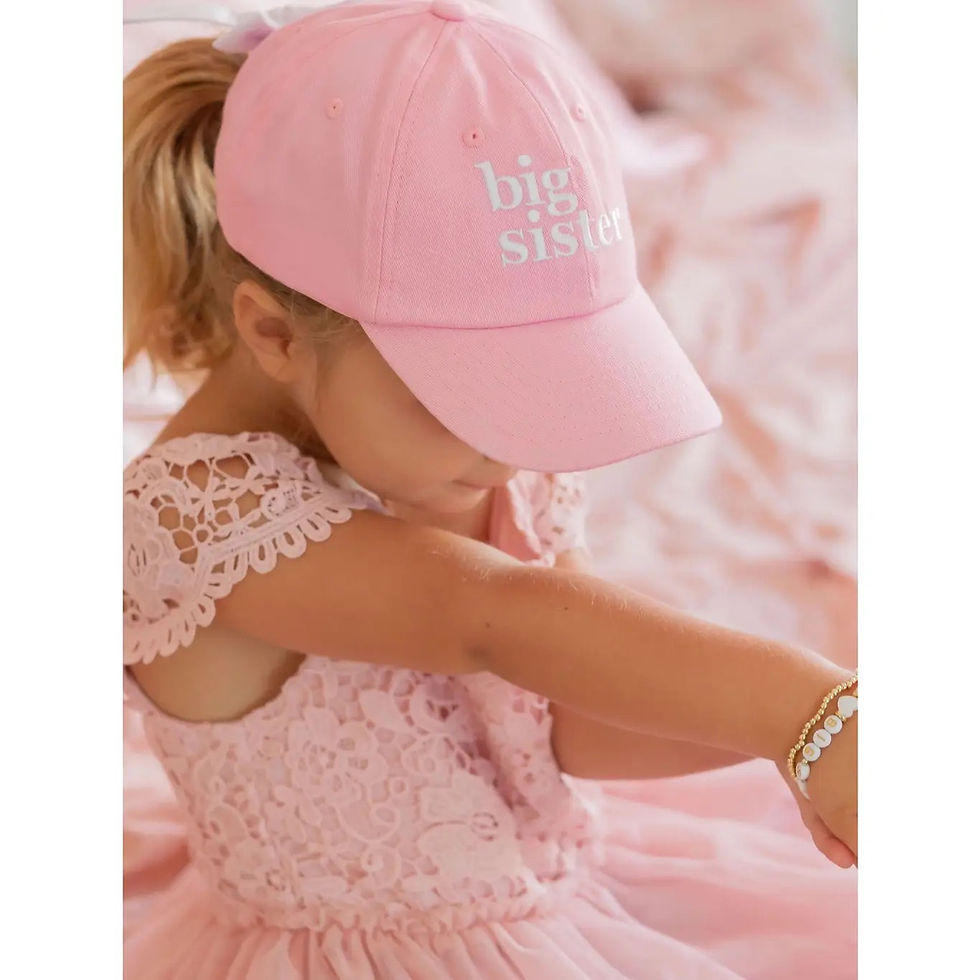 Thumbnail: Solid Pink Sister Hats