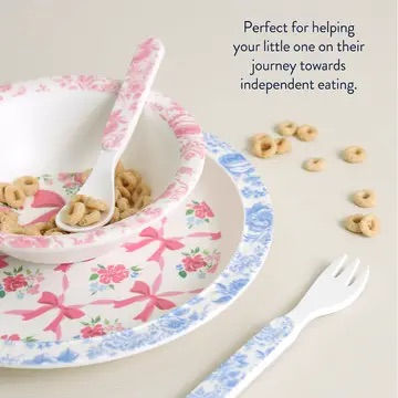 Thumbnail: Itzy Bistro- 4 Piece Dining Set-Ribbons&Bows